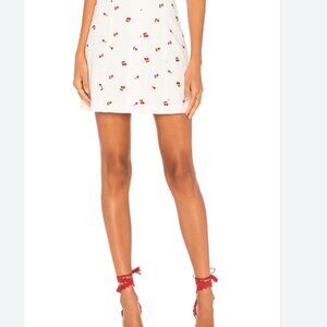 Revolve Capulet Cherry Print Skirt